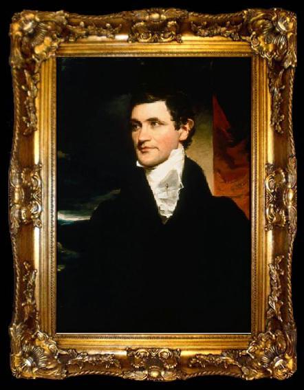 framed  John Neagle George Peabody, ta009-2